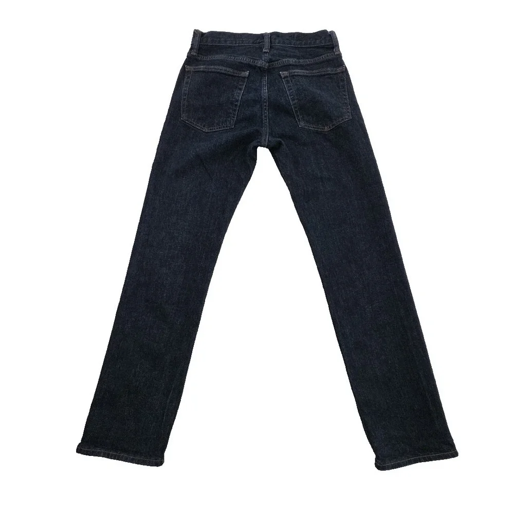 GAP GapFlex Straight Jeans Mens Blue Dark Wash Denim Size 28x30 Stretch Classic - Picture 2 of 16